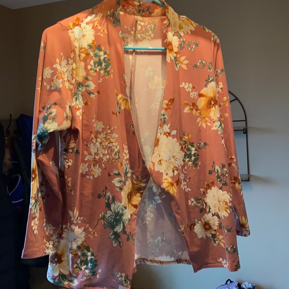 Floral Blazer